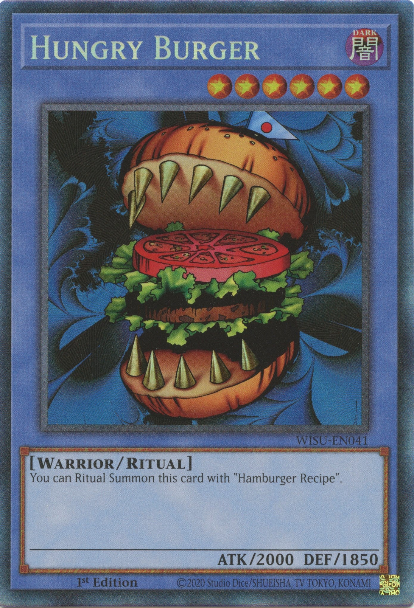 Hungry Burger [WISU-EN041] Collector's Rare | Gear Gaming Fayetteville