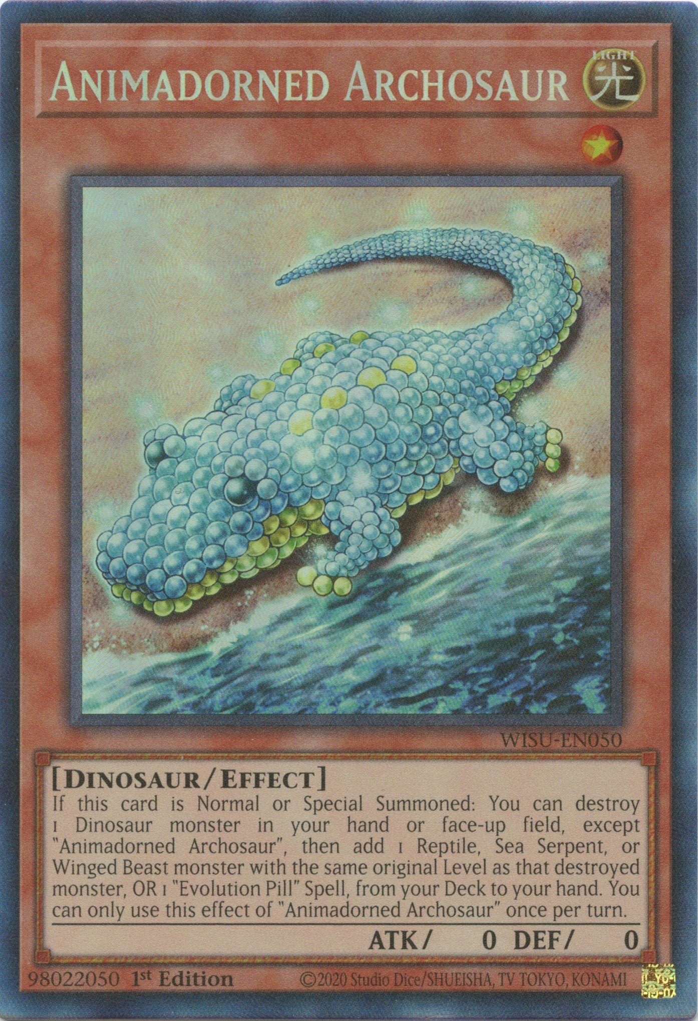 Animadorned Archosaur [WISU-EN050] Collector's Rare | Gear Gaming Fayetteville