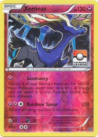 Xerneas (81/114) (Steam Siege League Promo) [XY: Steam Siege] | Gear Gaming Fayetteville