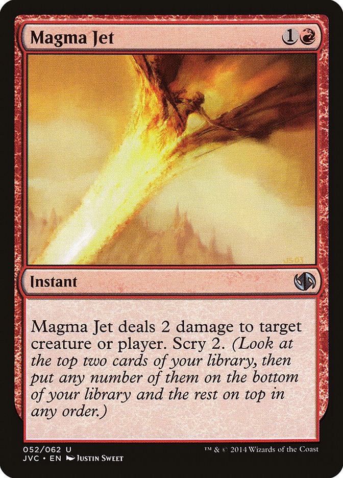 Magma Jet [Duel Decks Anthology] | Gear Gaming Fayetteville