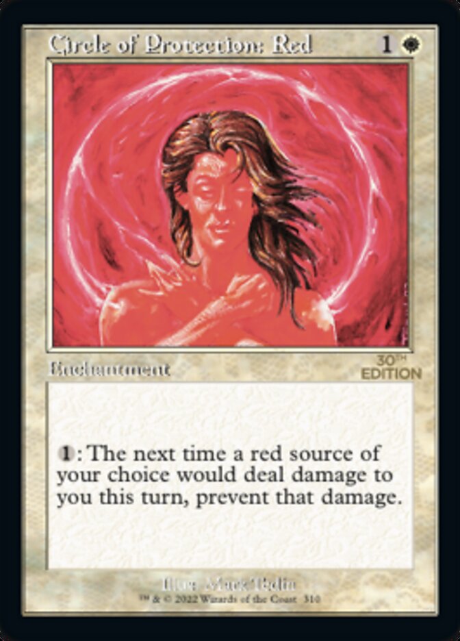 Circle of Protection: Red (Retro) [30th Anniversary Edition] | Gear Gaming Fayetteville