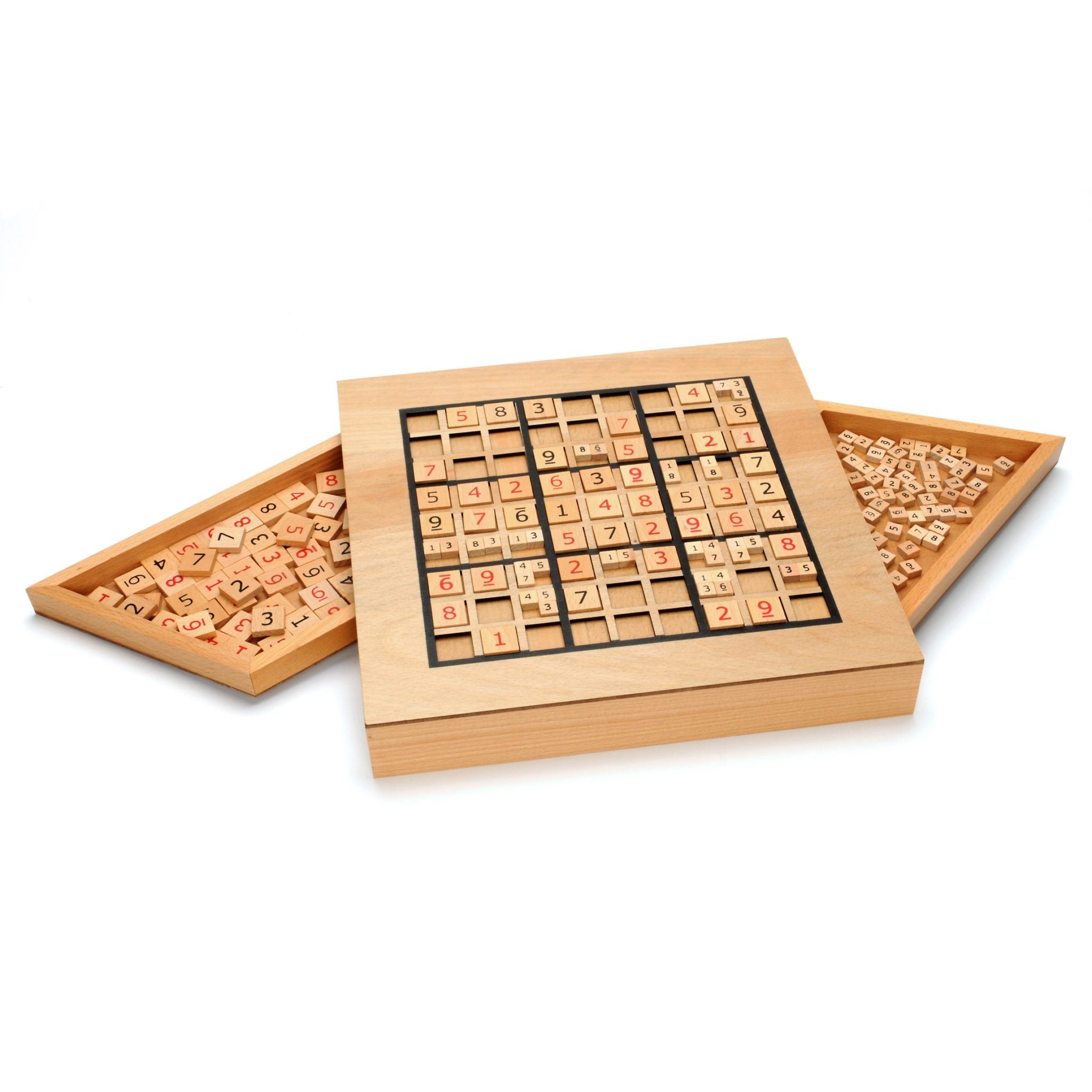 Deluxe Wood Sudoku with Numbered Tiles and Thinking Tiles | Gear Gaming Fayetteville