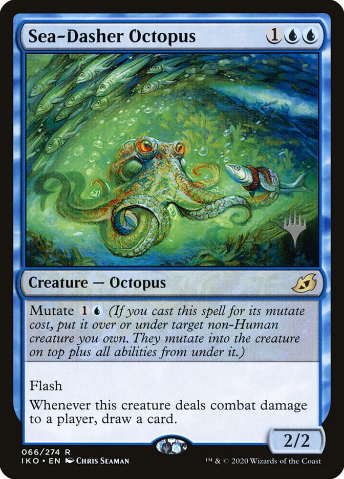 Sea-Dasher Octopus (Promo Pack) [Ikoria: Lair of Behemoths Promos] | Gear Gaming Fayetteville