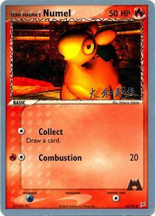 Team Magma's Numel (64/95) (Magma Spirit - Tsuguyoshi Yamato) [World Championships 2004] | Gear Gaming Fayetteville