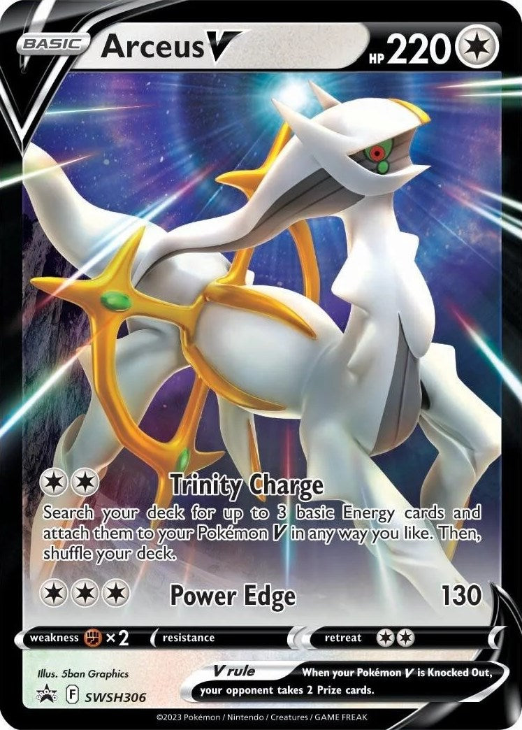 Arceus V (SWSH306) [Sword & Shield: Black Star Promos] | Gear Gaming Fayetteville