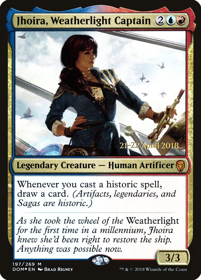 Jhoira, Weatherlight Captain [Dominaria Prerelease Promos] | Gear Gaming Fayetteville