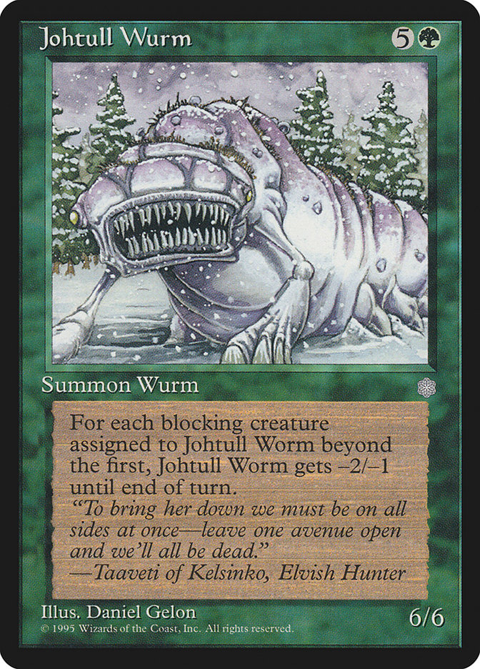 Johtull Wurm [Ice Age] | Gear Gaming Fayetteville