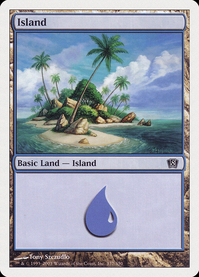 Island (337) [Eighth Edition] | Gear Gaming Fayetteville