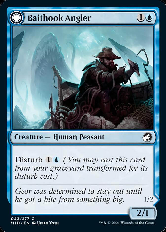 Baithook Angler // Hook-Haunt Drifter [Innistrad: Midnight Hunt] | Gear Gaming Fayetteville