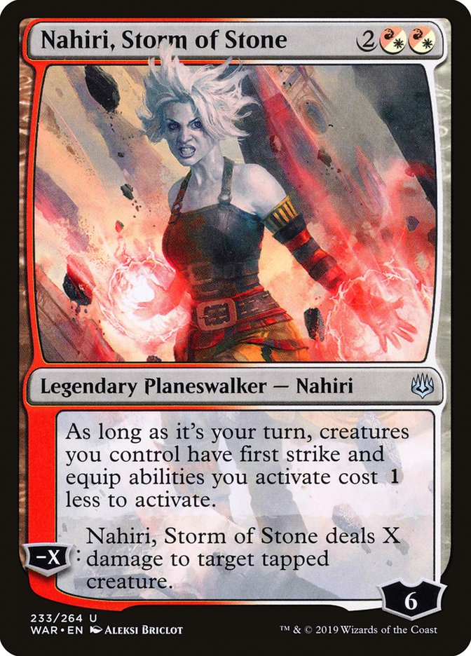 Nahiri, Storm of Stone [War of the Spark] | Gear Gaming Fayetteville