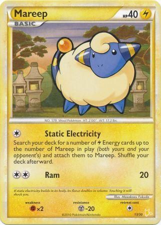 Mareep (13/30) [HeartGold & SoulSilver: Trainer Kit - Raichu] | Gear Gaming Fayetteville