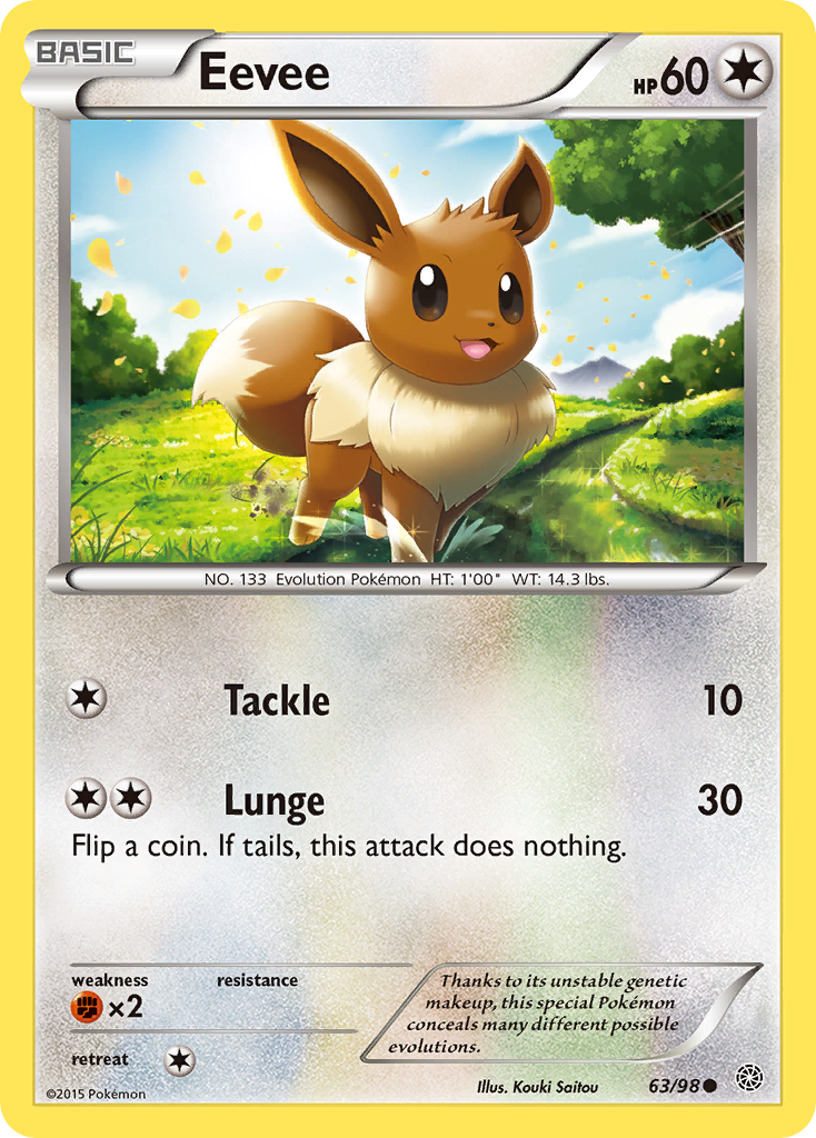 Eevee (63/98) [XY: Ancient Origins] | Gear Gaming Fayetteville