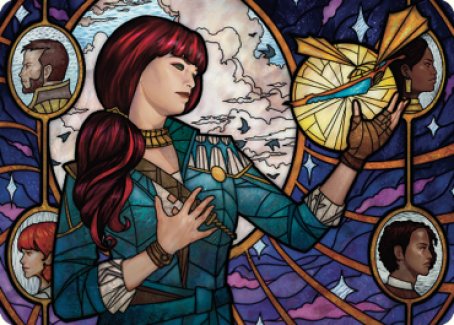 Jhoira, Ageless Innovator Art Card [Dominaria United Art Series] | Gear Gaming Fayetteville