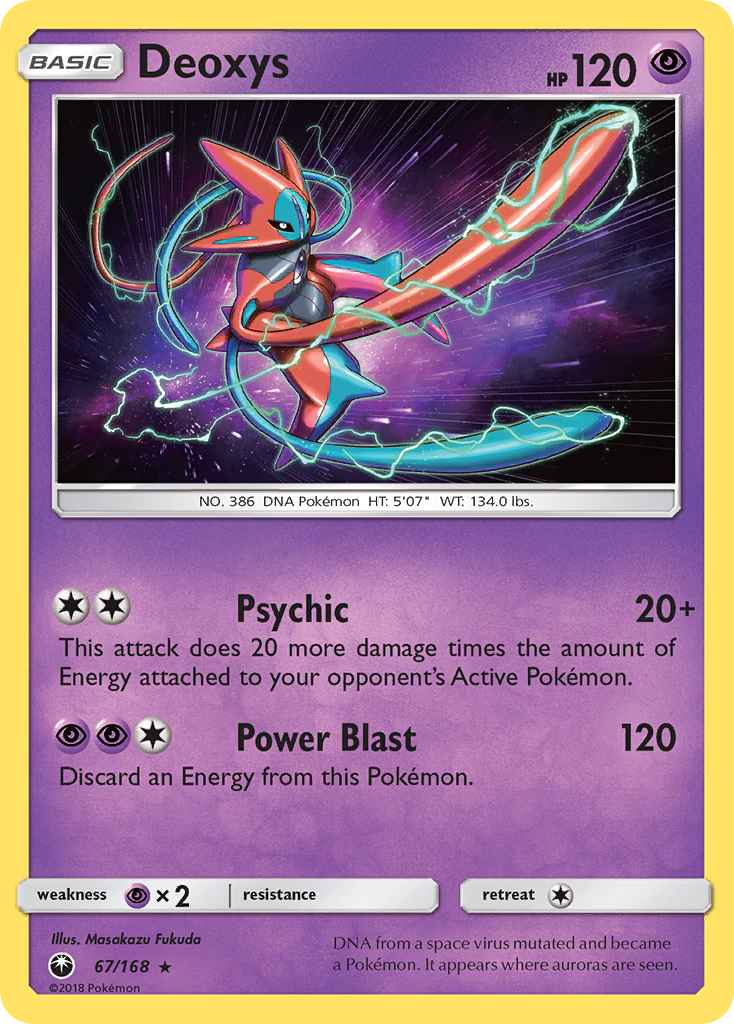 Deoxys (67/168) [Sun & Moon: Celestial Storm] | Gear Gaming Fayetteville