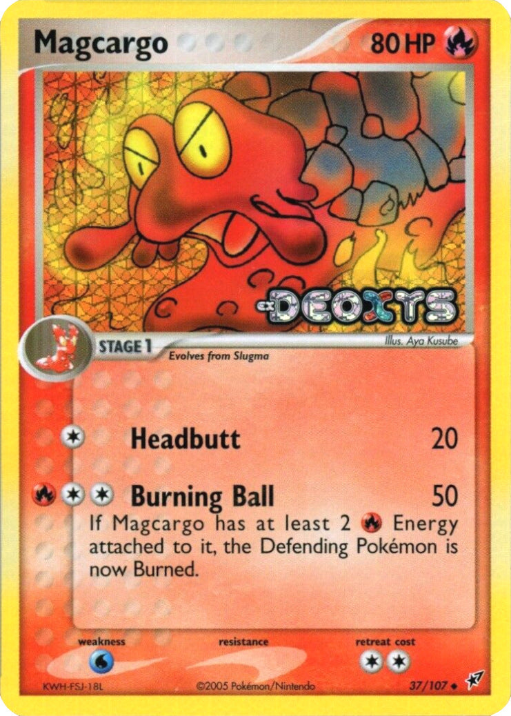 Magcargo (37/107) (Stamped) [EX: Deoxys] | Gear Gaming Fayetteville