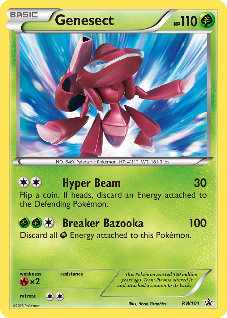 Genesect (BW101) [Black & White: Black Star Promos] | Gear Gaming Fayetteville