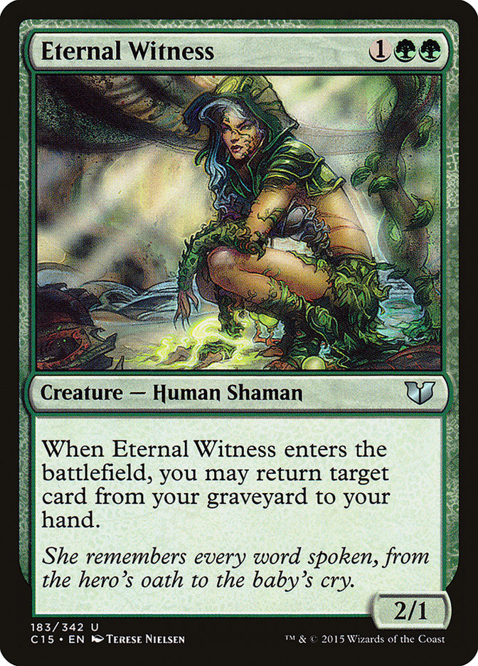 Eternal Witness [Commander 2015] | Gear Gaming Fayetteville