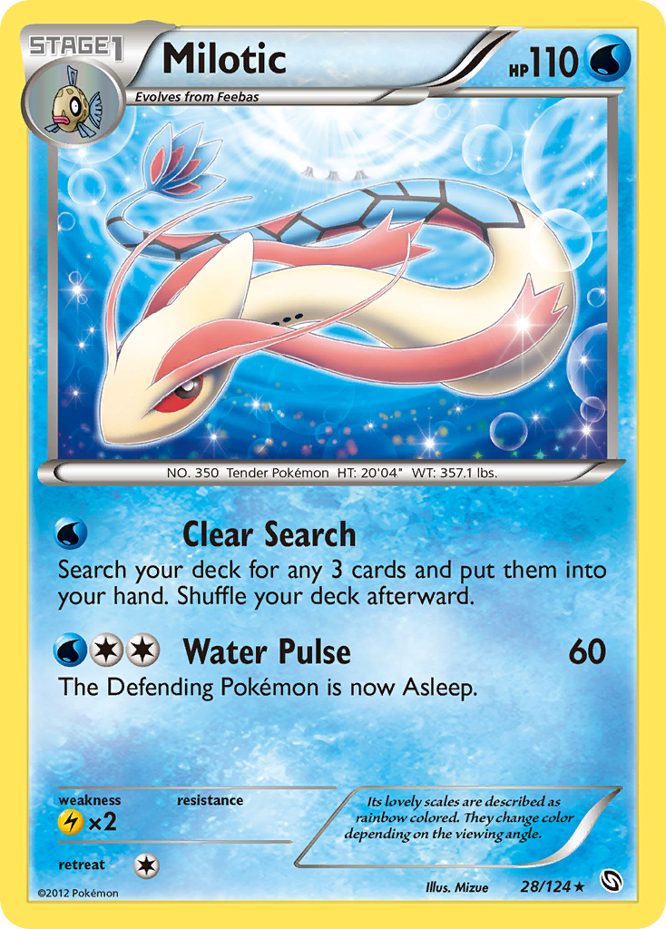 Milotic (28/124) [Black & White: Dragons Exalted] | Gear Gaming Fayetteville