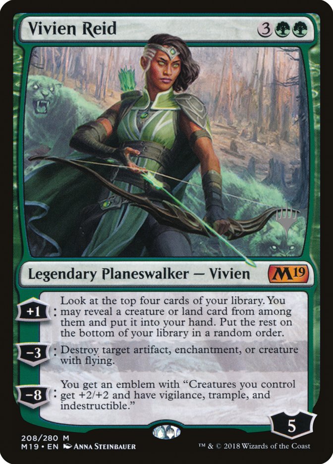 Vivien Reid (Promo Pack) [Core Set 2019 Promos] | Gear Gaming Fayetteville