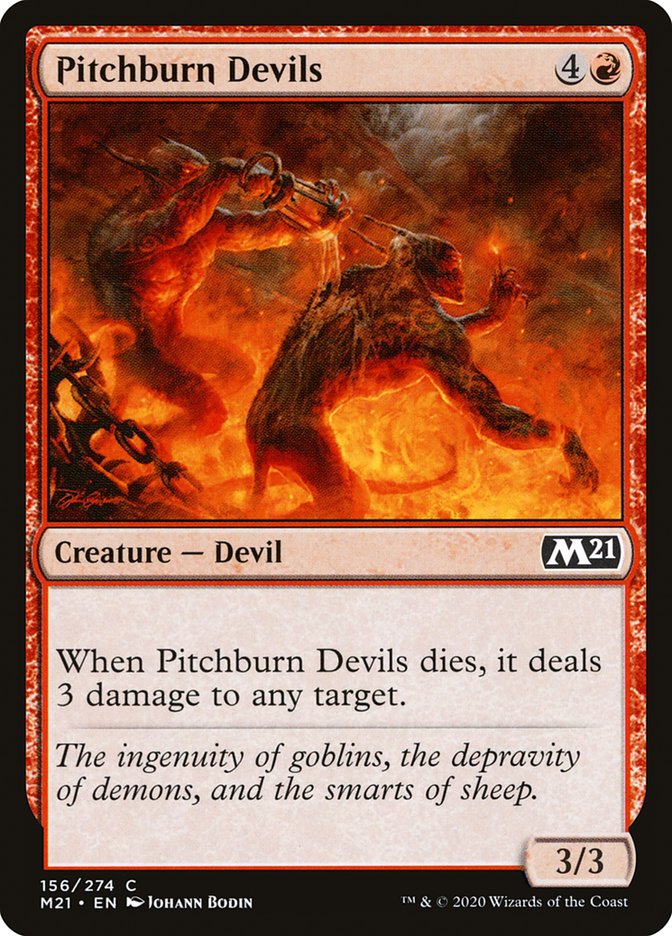 Pitchburn Devils [Core Set 2021] | Gear Gaming Fayetteville