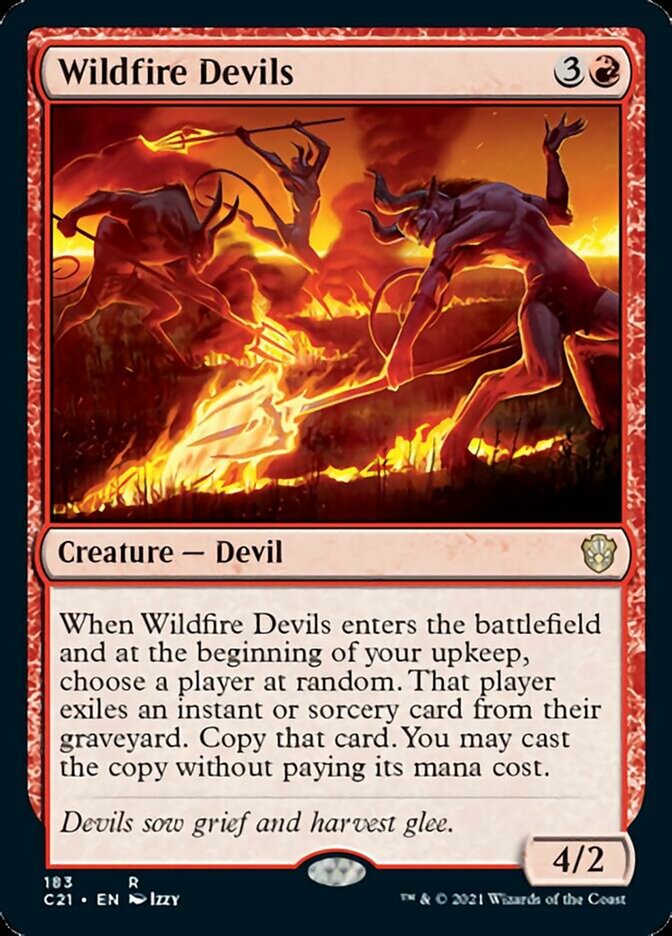 Wildfire Devils [Commander 2021] | Gear Gaming Fayetteville