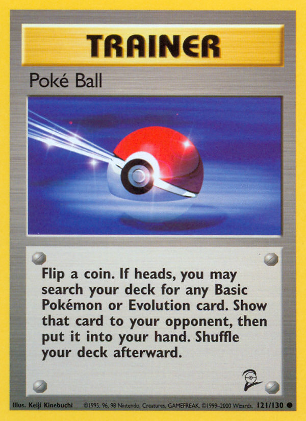 Poke Ball (121/130) [Base Set 2] | Gear Gaming Fayetteville