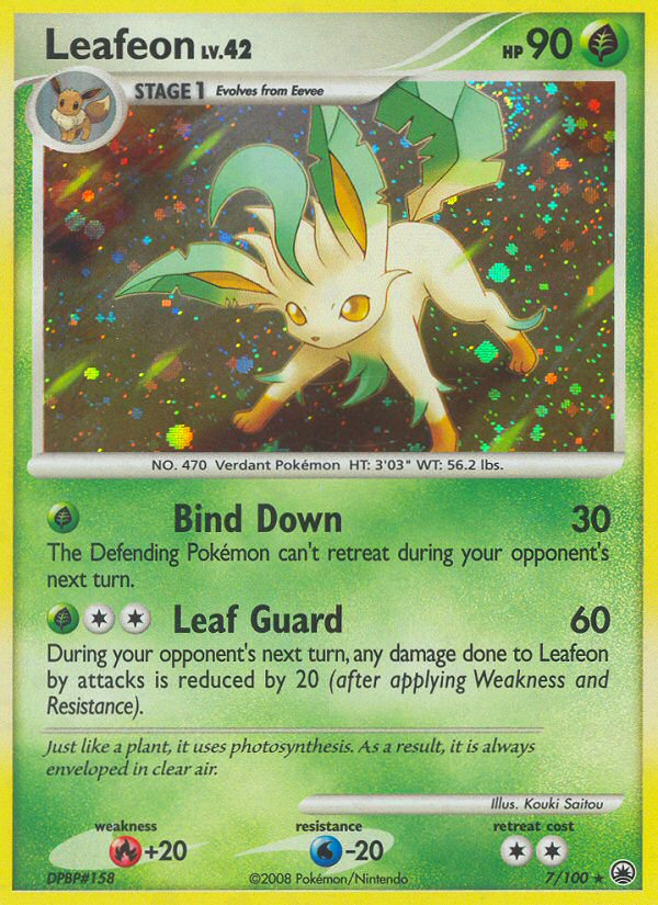 Leafeon (7/100) [Diamond & Pearl: Majestic Dawn] | Gear Gaming Fayetteville