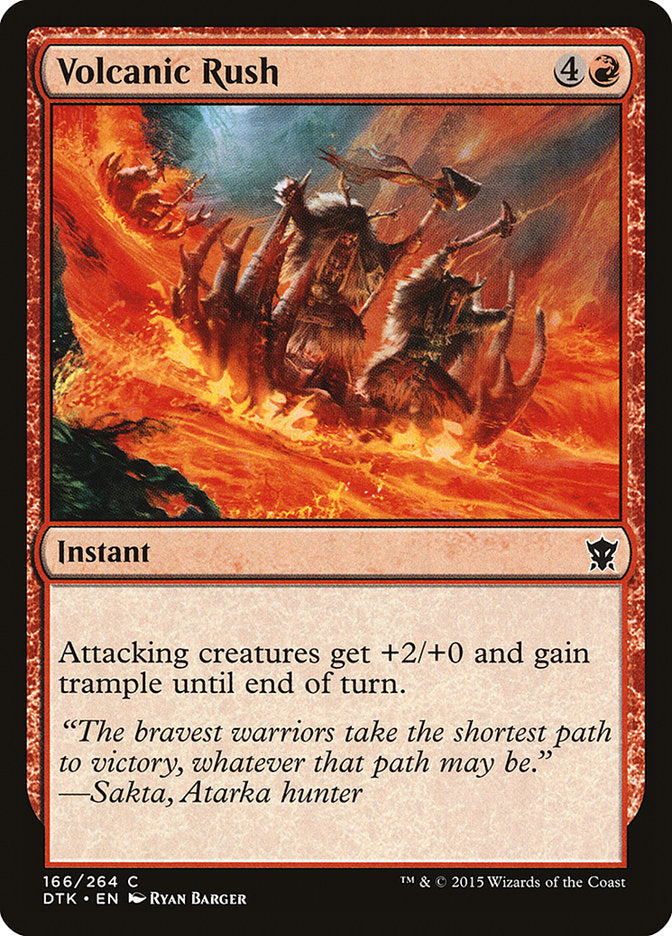 Volcanic Rush [Dragons of Tarkir] | Gear Gaming Fayetteville