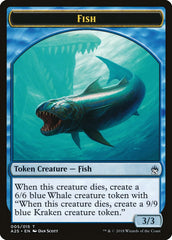 Fish // Kraken Double-Sided Token [Masters 25 Tokens] | Gear Gaming Fayetteville