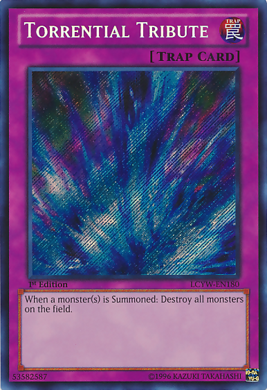 Torrential Tribute [LCYW-EN180] Secret Rare | Gear Gaming Fayetteville