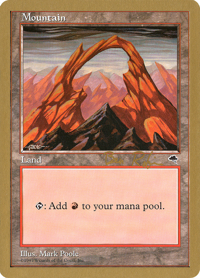 Mountain (br345) (Ben Rubin) [World Championship Decks 1998] | Gear Gaming Fayetteville