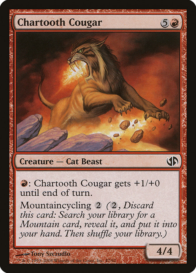 Chartooth Cougar [Duel Decks: Jace vs. Chandra] | Gear Gaming Fayetteville