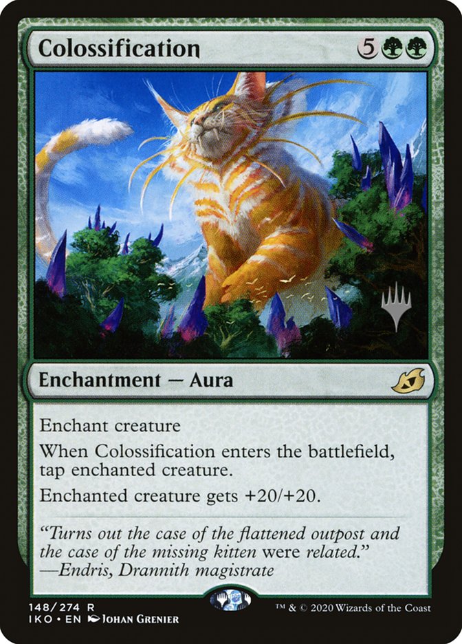 Colossification (Promo Pack) [Ikoria: Lair of Behemoths Promos] | Gear Gaming Fayetteville