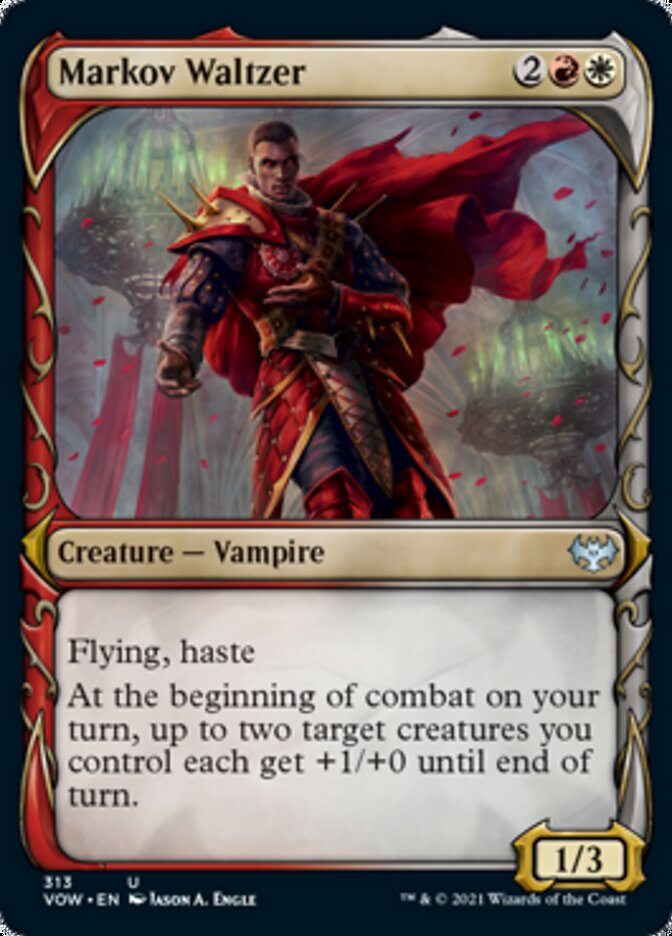 Markov Waltzer (Showcase Fang Frame) [Innistrad: Crimson Vow] | Gear Gaming Fayetteville