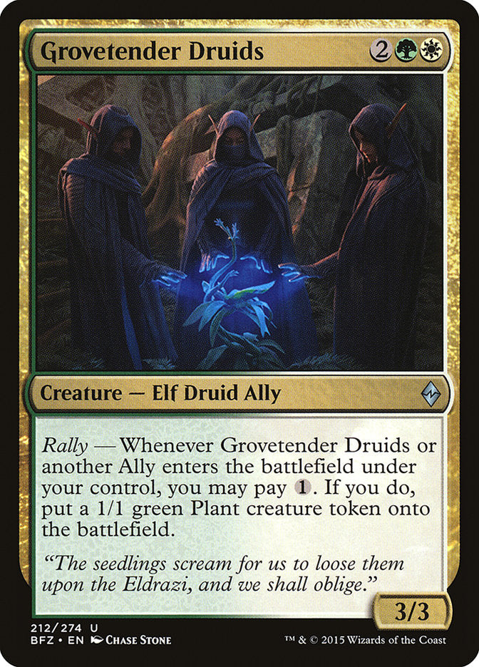 Grovetender Druids [Battle for Zendikar] | Gear Gaming Fayetteville