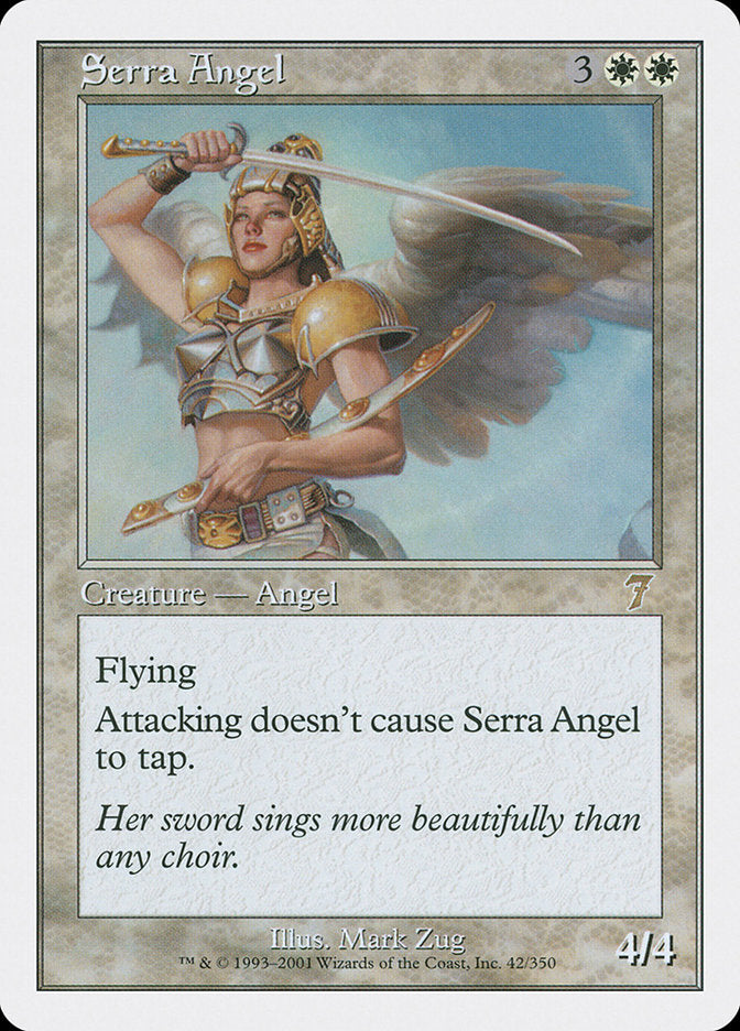 Serra Angel [Seventh Edition] | Gear Gaming Fayetteville