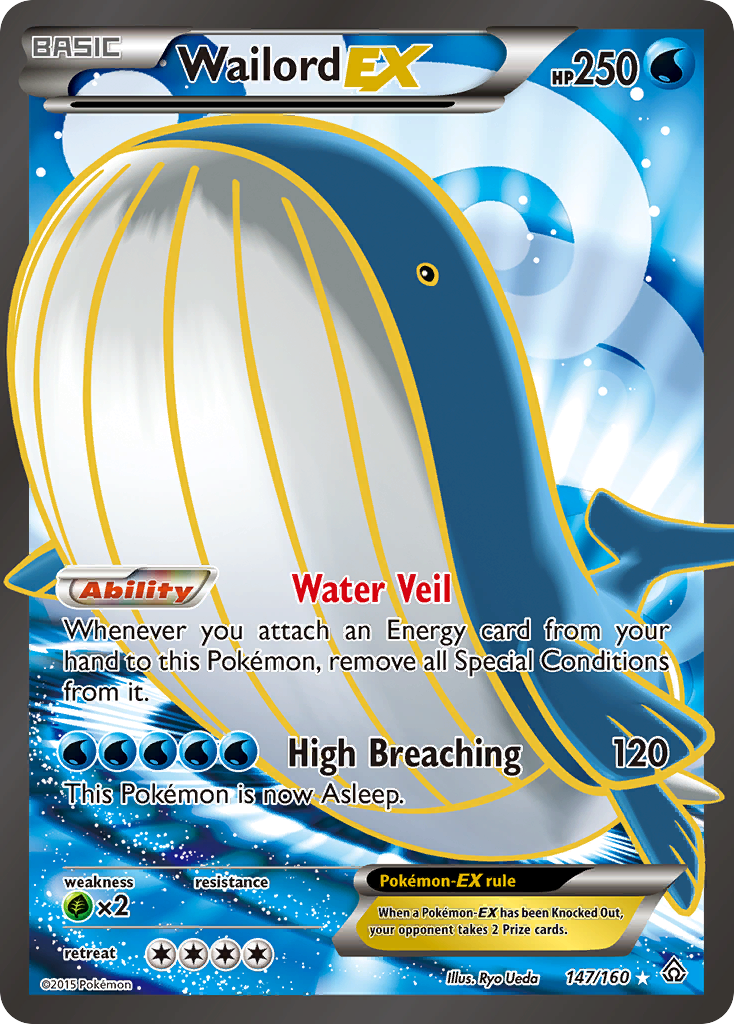 Wailord EX (147/160) [XY: Primal Clash] | Gear Gaming Fayetteville