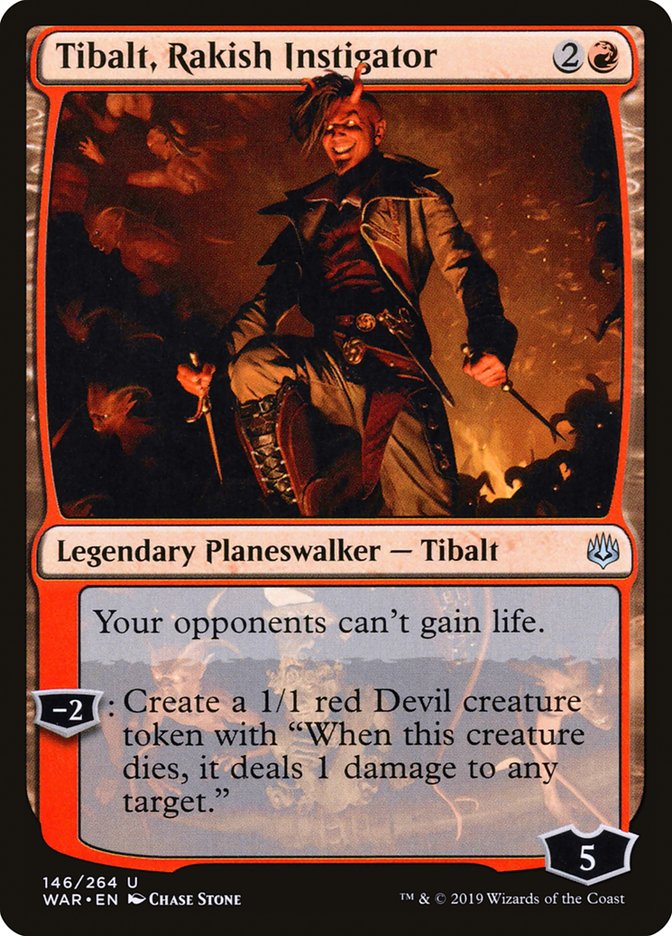 Tibalt, Rakish Instigator [War of the Spark] | Gear Gaming Fayetteville