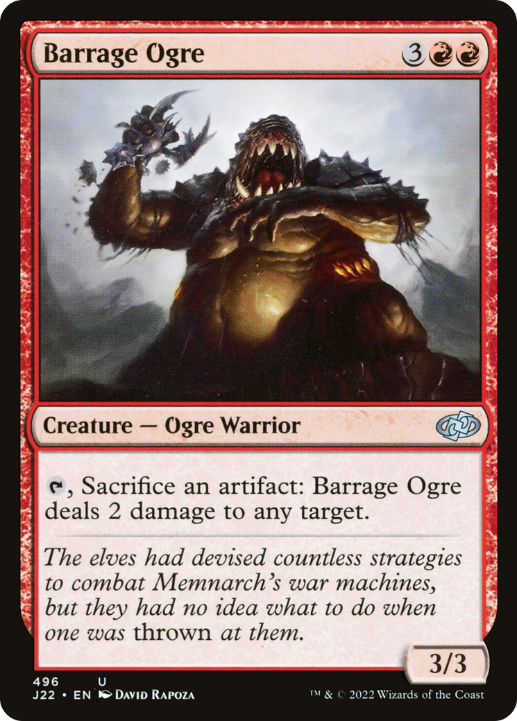 Barrage Ogre [Jumpstart 2022] | Gear Gaming Fayetteville