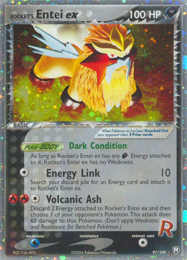 Rocket's Entei ex (97/109) [EX: Team Rocket Returns] | Gear Gaming Fayetteville