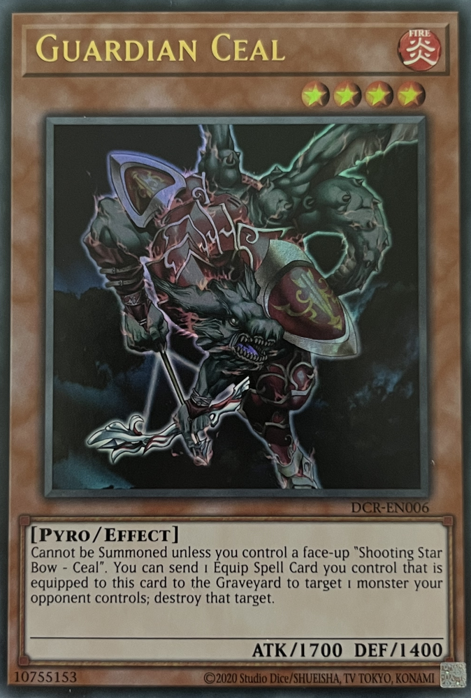 Guardian Ceal (25th Anniversary) [DCR-EN006] Ultra Rare | Gear Gaming Fayetteville