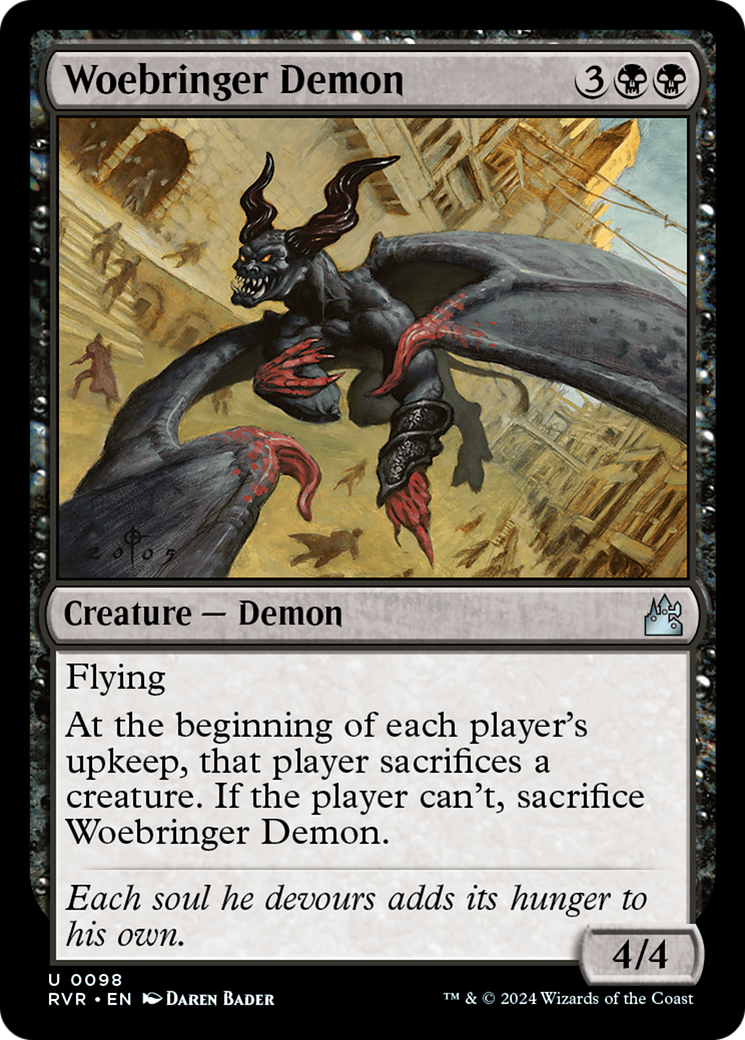 Woebringer Demon [Ravnica Remastered] | Gear Gaming Fayetteville