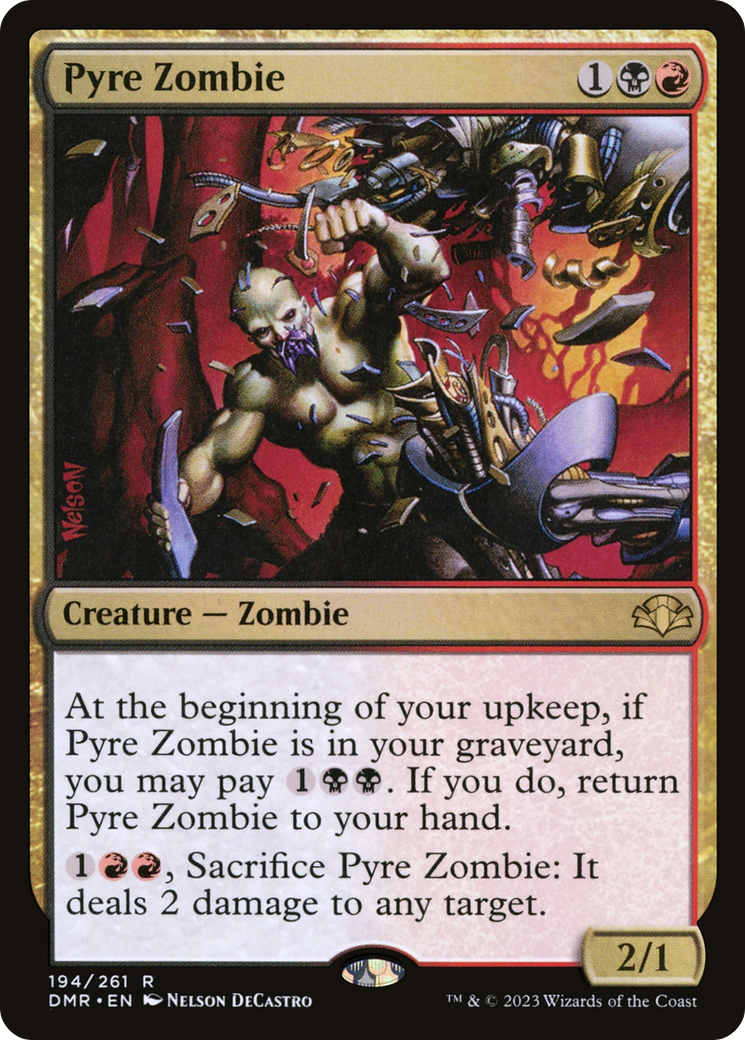 Pyre Zombie [Dominaria Remastered] | Gear Gaming Fayetteville