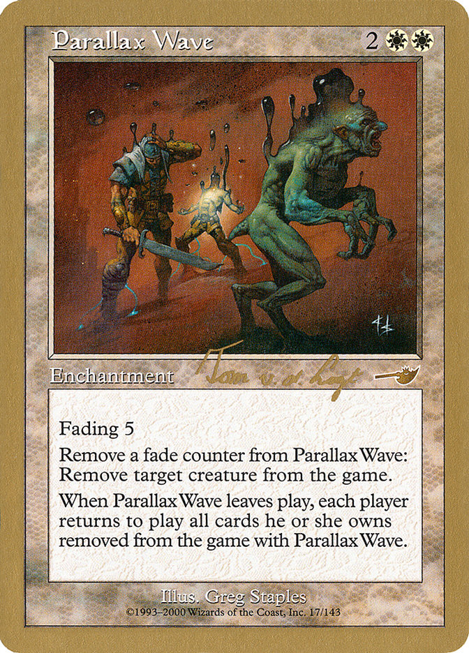 Parallax Wave (Tom van de Logt) [World Championship Decks 2000] | Gear Gaming Fayetteville