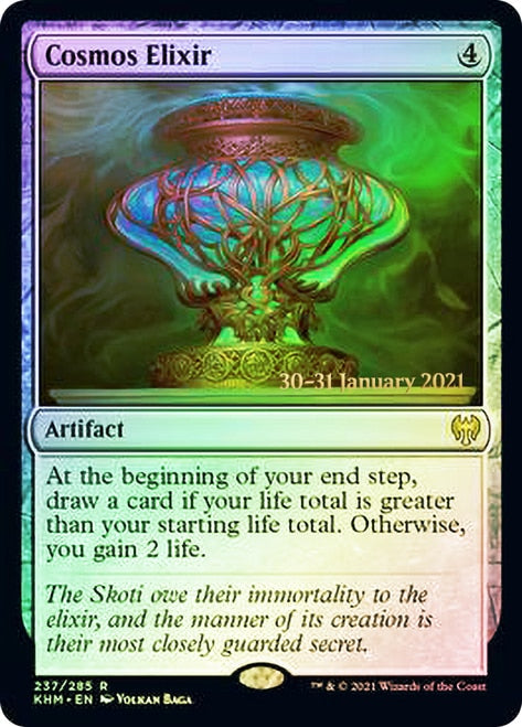 Cosmos Elixir [Kaldheim Prerelease Promos] | Gear Gaming Fayetteville