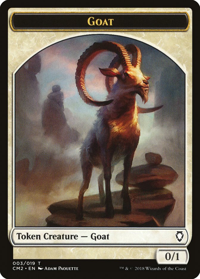 Goat Token [Commander Anthology Volume II Tokens] | Gear Gaming Fayetteville