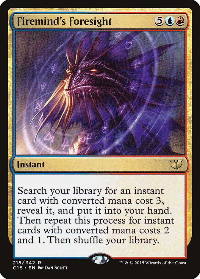 Firemind's Foresight [Commander 2015] | Gear Gaming Fayetteville