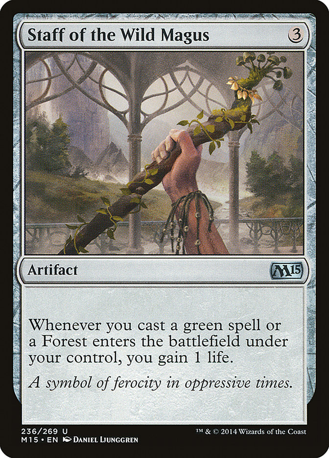 Staff of the Wild Magus [Magic 2015] | Gear Gaming Fayetteville