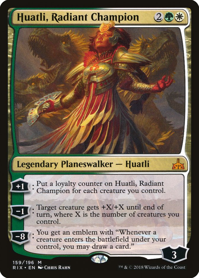 Huatli, Radiant Champion [Rivals of Ixalan] | Gear Gaming Fayetteville