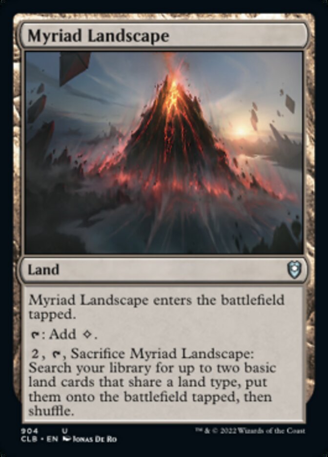 Myriad Landscape [Commander Legends: Battle for Baldur's Gate] | Gear Gaming Fayetteville